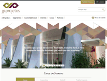 Tablet Screenshot of jpprojetos.com